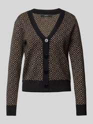 Regular Fit Strickjacke aus Viskose-Mix Modell 'ARIA' von Vero Moda Braun - 42