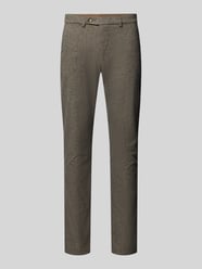 broek met steekzakken in modern fit van bugatti - 43