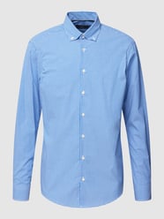 Koszula casualowa o kroju regular fit ze sportowymi mankietami od Jake*s Niebieski - 25