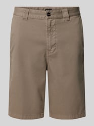 Straight Leg Chino-Shorts mit Eingrifftaschen von BOSS Orange Beige - 20