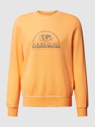 Sweatshirt mit Rundhalsausschnitt Modell 'Macas' von Napapijri Orange - 15