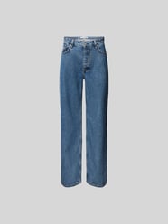 Straight Fit Jeans aus reiner Viskose von WON HUNDRED Blau - 7