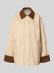 Parka z wykładanym kołnierzem i wpuszczanymi kieszeniami Model 'ANCA' od YAS - 1