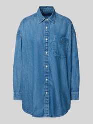 Oversized overhemdblouse in denimlook van Polo Ralph Lauren - 6