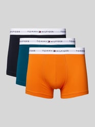 Trunks mit elastischem Label-Bund im 3er-Pack von Tommy Hilfiger Orange - 8