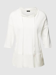 T-Shirt mit 3/4-Ärmeln von Marc Cain Weiß - 1