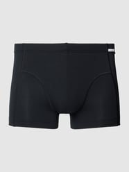Trunks mit Label-Detail Modell 'hautnah' von Huber Bodywear Schwarz - 44