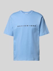 T-Shirt mit Label-Print von REVIEW - 29