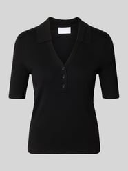 Regular Fit Poloshirt aus Viskose-Mix von Jake*s Collection - 17