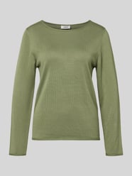 Sweter z dzianiny z mieszanki bawełny i wiskozy o kroju regular fit od s.Oliver RED LABEL - 41