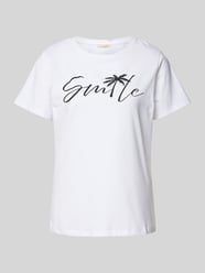T-Shirt mit Motiv-Print von Heartkiss Weiß - 47