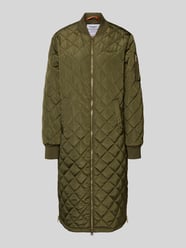 Lange jas met doorgestikte naden van Original Bombers - 21