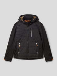 Steppjacke mit Reißverschlusstaschen von Killtec Schwarz - 1