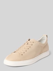 Sneaker aus echtem Leder in Velours-Optik Modell 'Uwin' von CG – CLUB of GENTS Beige - 17