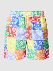 Zwembroek met labelstitching van Polo Ralph Lauren Underwear Blauw / turquoise - 28