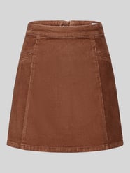 Mini-Rock mit sichtbarem Rückenreißverschluss von VERO MODA - 13