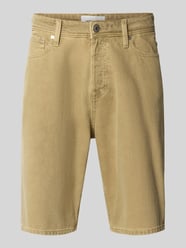 Baggy Fit Jeansshorts Modell 'ALEX' von JACK & JONES Beige - 29