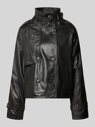 Regular Fit Jacke in Leder-Optik Modell 'Zavic' von Gestuz - 47