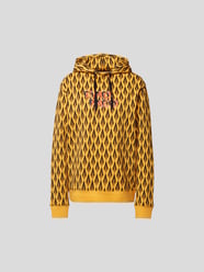 Hoodie mit grafischem Muster von Paco Rabanne Gelb - 6