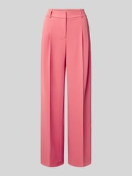 Flared Anzughose mit Bundfalten von Christian Berg Woman Selection - 42