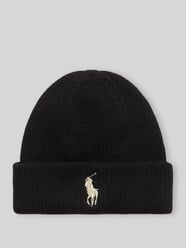 Mütze aus reiner Wolle von Polo Ralph Lauren Gold - 2