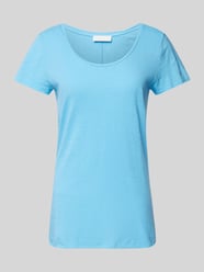 T-Shirt mit Rundhalsausschnitt von Rich & Royal Blau - 7