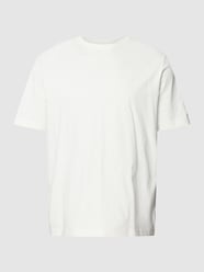 PLUS SIZE T-Shirt mit geripptem Rundhalsausschnitt von Marc o' Polo Plus Beige - 5