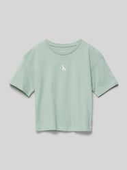 T-shirt met logoprint van Calvin Klein Jeans Groen - 39