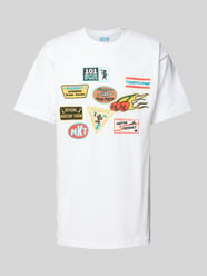 T-Shirt mit Rundhalsausschnitt von MARKET Weiß - 1