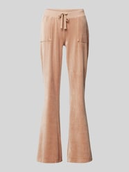 Sweatpants mit Label-Detail von Juicy Couture Beige - 6