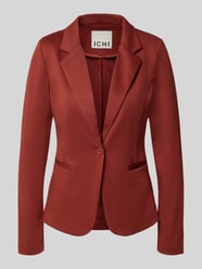 Slim Fit Blazer mit Paspeltaschen Modell 'KATE' von ICHI Orange - 4
