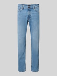 Straight Fit Jeans aus Baumwoll-Mix von bugatti - 4