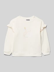 Sweatshirt mit Schleifen-Details von Blue Seven - 45