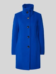 Mantel mit Stehkragen Modell 'Babette' von Milo Coats Blau - 31