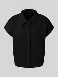 Sweatjack met blinde knoopsluiting, model 'Gesy' van OPUS - 18