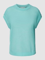 Strickbluse im ärmellosen Design von Marc O'Polo Türkis - 19