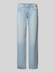 Low Waist Straight Leg Jeans im 5-Pocket-Design Modell 'SOPHIE' von Tommy Jeans Blau - 8