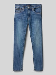 Jeansy o kroju slim fit z 5 kieszeniami model ‘SULLIVAN’ od Polo Ralph Lauren Kids - 19