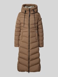 Gewatteerde lange jas, model 'Ingram' van khujo - 28