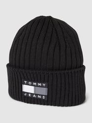 Beanie mit Label-Patch Modell 'HERITAGE ARCHIVE' von Tommy Jeans Schwarz - 6