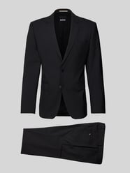 Slim Fit Anzug aus Schurwolle Modell 'Huge' von BOSS - 6