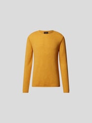 Pullover mit Ziernaht von Roberto Collina Gelb - 31