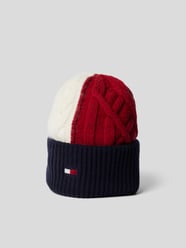 Beanie im Colour-Blocking-Design von Tommy Hilfiger Blau - 18