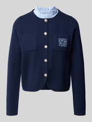 Strickjacke im 2-in-1-Look Modell 'GEOLA' von SUNCOO PARIS - 2
