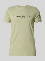 Slim Fit T-Shirt aus reiner Baumwolle von Tommy Hilfiger - 8