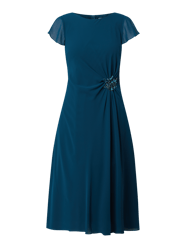 Cocktailkleid aus Chiffon mit Strasssteinen von Christian Berg Cocktail - 21