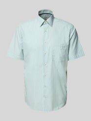 Modern fit zakelijk overhemd met 1/2-mouwen van ETERNA - 28