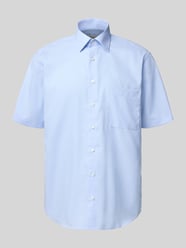 Koszula biznesowa Comfort Fit z bawełny z kołnierzykiem typu kent od ETERNA - 21