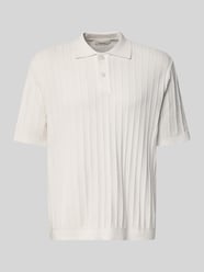 koszulka polo o kroju regular fit z bawełnianej dzianiny model 'DANE' od Selected Homme - 34