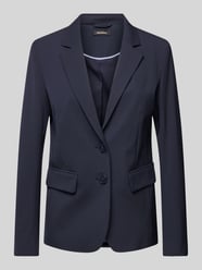 Regular Fit Blazer mit Reverskragen von More & More Blau - 4